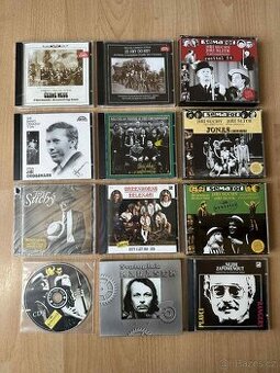 Prodám sadu 11 CD české klasiky – Semafor, Cimrman, Grossman