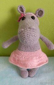 Nový háčkovaný hrošík