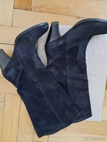 Kozačky na podpatku