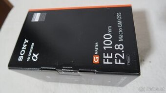 SONY FE 100 f2,8 macro GM OSS