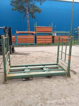 Paleta/Regál pro skladování pneumatik a materiálu +500ks