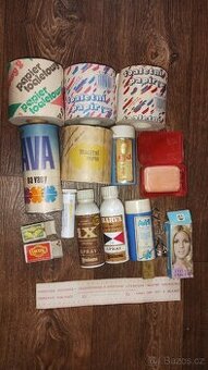 Retro věci do koupelny atd