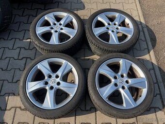 4x al kola 5x114.3 + pneu letní 215/60 R17