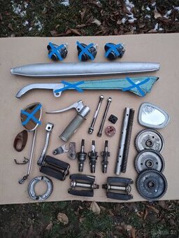 Prodám náhradní díly na jawetta 551 a Stadion S 11 a S 22