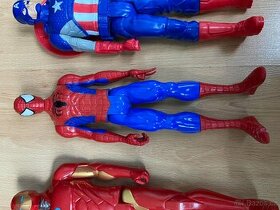 Marvel figurky 30 cm: Iron Man, Spider-Man, Captain America