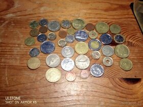 Sada starých mincí