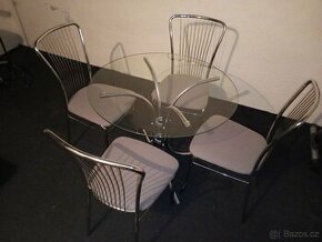 Jídelní stůl a 4 židle - 1