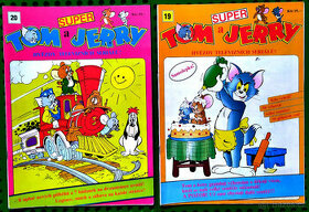 2 x Komiks TOM A JERRY č. 19+20 / 1992 Merkur