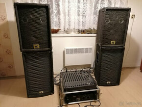 Aparatura PA 4x400W pro kapelu, nebo DJ - 1