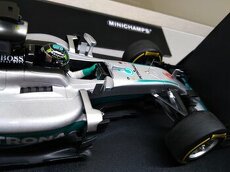 MERCEDES AMG F1 W07 HYBRID 2016 NICO ROSBERG MINICHAMPS 1:18