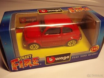 Bburago 1/43 Fiat 500 sport