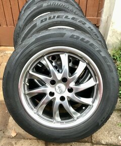 SADA ALU kola R17 5x114,3 + 215/60 R17 LETNÍ