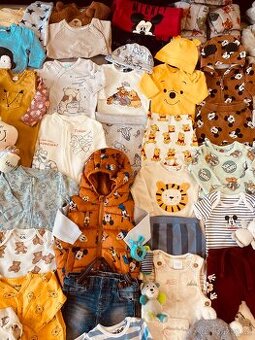 Balík oblečení na miminko unisex 0-6