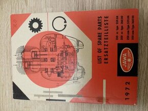 Katalog ND Jawa 250.559, Jawa 350.360 NĚMECKÝ