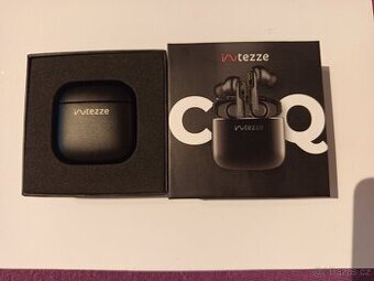 Nová sluchátka Intezze CLIQ black plná záruka