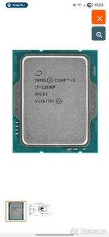 INTEL CORE I3 12100F