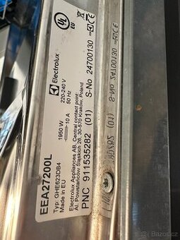 Vestavna mycka, 60 cm, electrolux, nesviti displej