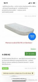 Matrace do autopostele zn Čilek
