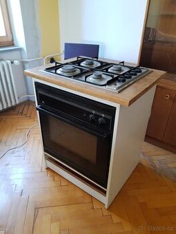 Plynová vařidlová deska, 4 hořáky, tlačítkové zapalování