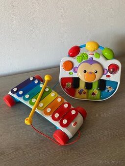 Interaktivní piánko + xylofon Fischer-price - 1