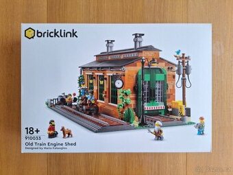 BRICKLINK 910033 - OLD TRAIN ENGINE SHED