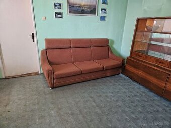 Starší sedací souprava, rozkládací +2 křesla