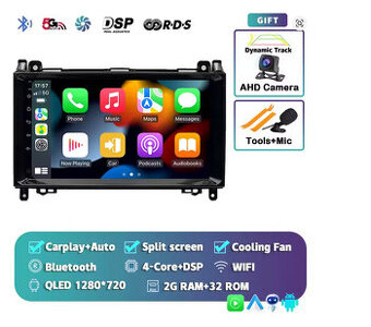 Android 14 pro Mercedes Sprinter-Vw Crafter 2006-2016