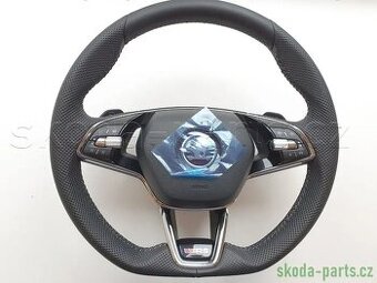 Volant Škoda vyhřívaný RS s DSG - šedá nit