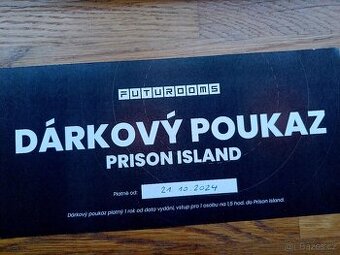 Dárkový poukaz Prison island