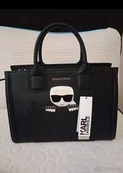 Karl Lagerfeld vysoce luxusní celokožená kabelka