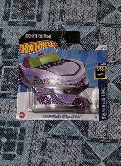 Hot Wheels angličák Monster High