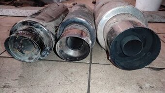 Zadní průchozí tlumič