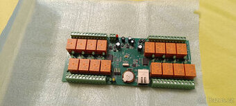 LAN reléový modul - ovládejte 16 relé třeba pro rolety