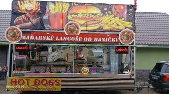 Prodám pojízdnou prodejnu food truck občerstvení stánek