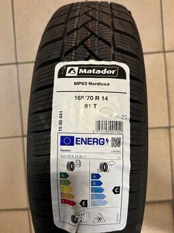 165/70/14 nové zimní Matador 2ks