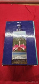 VHS kazety Krásy Jižní Ameriky 3 ks sada.