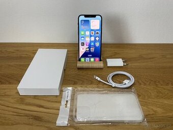 iPhone 12 128GB Black - perfektní stav