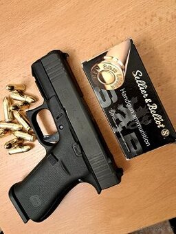 PISTOLE GLOCK 43X, 9 MM LUGER, GEN5