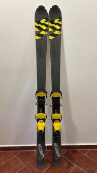 Skialpové lyže 138cm, vázání Silvretta easy go