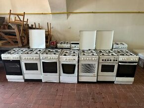 Kombinovaný plynový sporák s elektrickou troubou