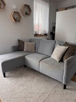 Sedací souprava 3místná s lenoškou ANGERSBY IKEA