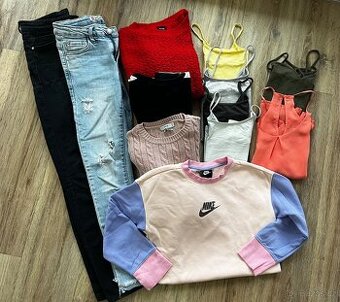 Prodá set dámského oblečení vel. XS