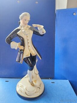 porcelánová socha Royal DUX, Tanečník