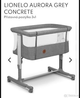 Dětská postýlka přístavná/cestovni Lionelo