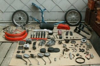 Babetta náhradní díly na typ 210, 215, 225