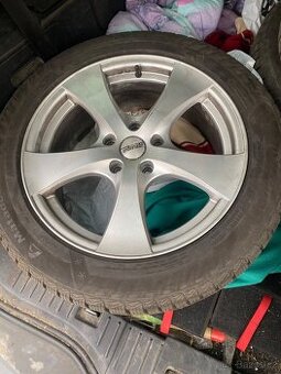 Alu kola 17” 5x112 a zimní pneu 215/55/R17