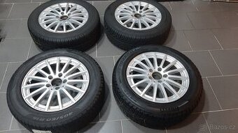 Alu kola pneu zimní Mercedes-C třída 6/5Jx16 ET-38