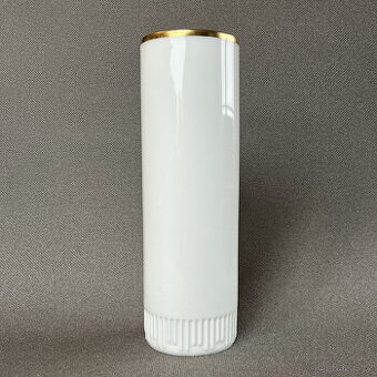 Porcelánová válcová váza 22 cm, Plankenhammer