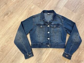 Riflová bunda 158 H&M Mickey