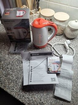 Nová rychlovarná konvice SWK 150RD zn. Sencor